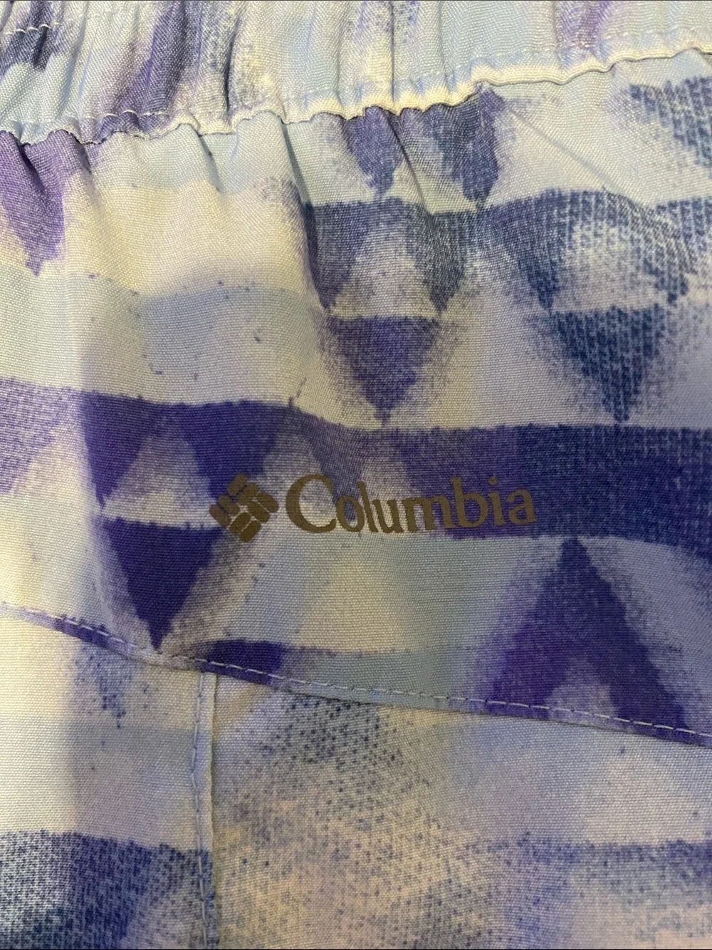 Columbia Women's Blue & Teal Patterned Active Skorts (Pair)